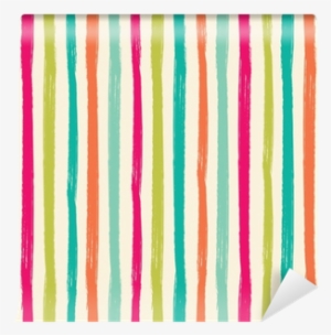 Seamless Vector Pattern With Vertical Stripes - Beach Towel