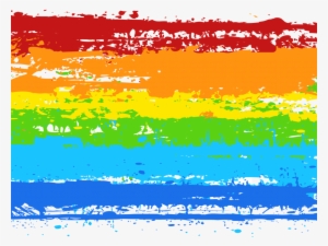 Rainbow Grunge Paint Banner 7jfp5z Converted 01 - Illustration