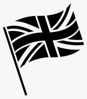 Uk Flag Icon Black And White