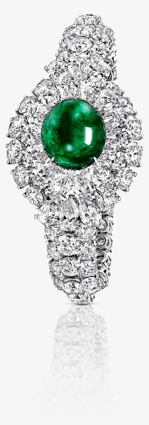 Emerald And Diamond Bracelet By Graff - Emerald