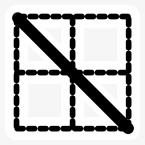 mono border fall - frame grid png