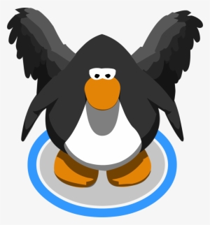 Raven Wings Ingame - Club Penguin Sprite