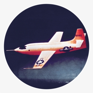 Bell X-1 In Flight - Bell X-1 Chuck Yeager Sound Barrier