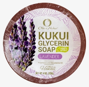 Kukuiæ Lavender Soap 4oz - Glycerin Soap