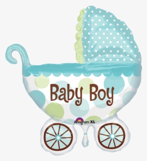 Carreola Baby Shower Png - Baby Boy Balloon