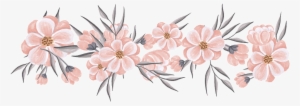 Flower Transparent - Pfirsich-blumen, Die An Sie Denken Karte