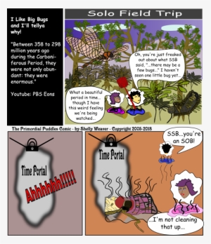 #19 Comic Strip From The Primordial Puddles Comic - Comics