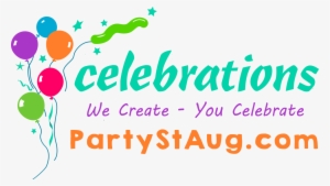 Shop Party Supplies - Celebrations Text Png