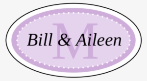Lavender Wedding Round Envelope Label - Envelope