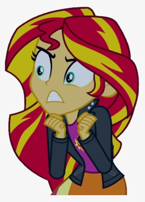 Angry Clipart Angry Girl - Mlp Eg Sunset Shimmer Mad