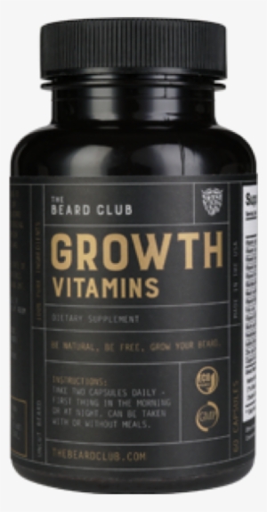 Growth Vitamins - Beard Growth Vitamins