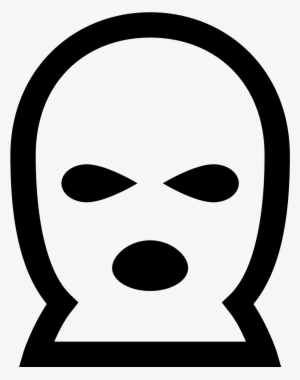 This Is An Icon Of A Ski Mask - Mascara De Ladron Png