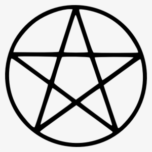 Pentacle Clipart Moon - Does A Pentagram Mean