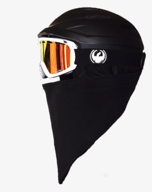 Ski & Snowboard Black Ski & Snowboard Black - Face Mask