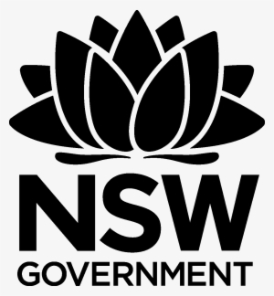 Png, Waratah Nsw Government Logo Black And White - Safework Nsw Logo