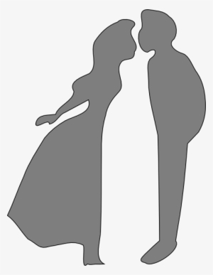 Small - Outline Of A Couple