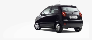 Car Rear View P - Chevrolet Matiz Nera