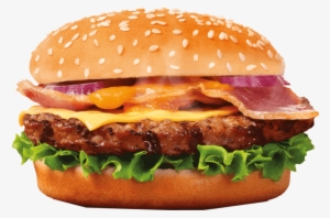 Free Png Burger Free Desktop Png Images Transparent - Rustlers Flame Grilled The Deluxe With Bacon