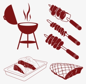 Infographic Depicting The Various Stages In The Making - Bbq Clip Art