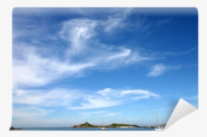 Blue Sky And Wispy Clouds, Isles Of Scilly, Uk - Sea