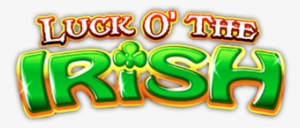 Game Logo Luck O' The Irish - Luck O The Irish Png