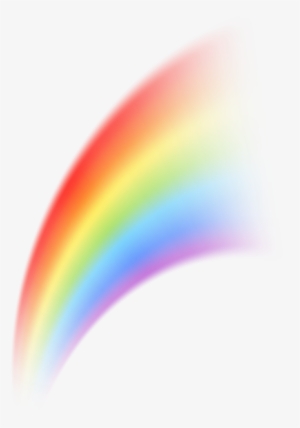 Curved Rainbow Transparent Clip Art Image - Circle