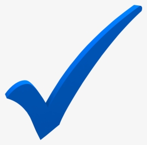Free Blue Check Mark Png - Blue Tick Images Png