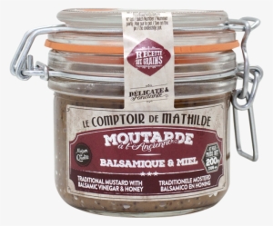 Moutarde A L Ancienne Balsamique Miel 200 G