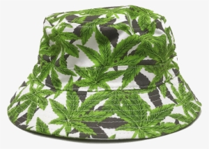 Natural And Neutral Hats "cannabis Leaf"- A Sign Of - Hat