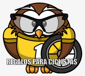 Regalos Para Ciclistas - Biker Owl Shower Curtain