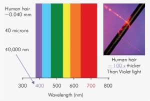 Correlation Of Wavelength And Human Perception Of Color, - Beam Of Light