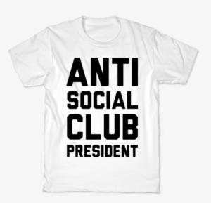 Antisocial Club President Kids T-shirt