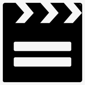 Clapper For Cinema Filming Vector - Icono Filmacion Png