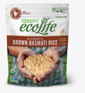 Authentic Brown Basmati Rice - Ecolife Organic Authentic White Basmati Rice
