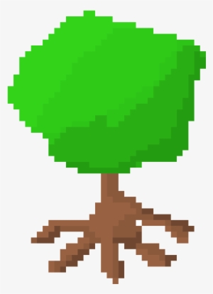 Tree 48×64 Pixel Art - Tree Pixel Art
