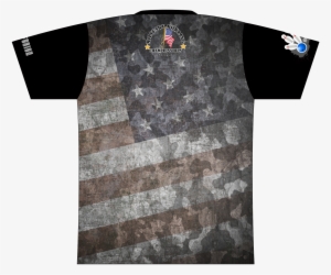 Patriotic Grunge Dye Sublimated Jersey - Polo Shirt