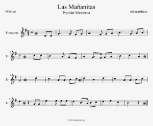 Las Mañanitas Trompeta-1 - Las Mananitas Trumpet Sheet