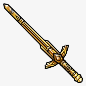 Gear-gold Sword Render