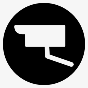 Surveillance Video Camera In A Circle Comments - Siluetas Camaras De Seguridad Png