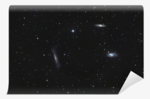 Galaxy Trio In Leo Constellation - Wallet