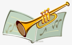 trompeta libres de derechos ilustraciones de vectores - brass instruments clipart png