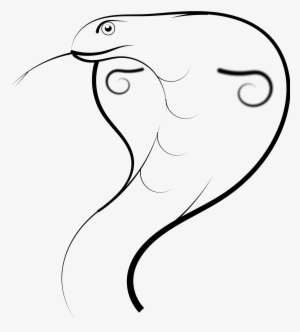 Cobra Clipart Sketches - Drawing