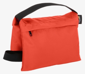 Sandbags - Impact Saddle Sandbag 15 Lb, Orange, Sandbags, Filled