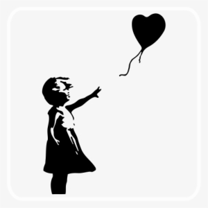 Balloon Girl - Banksy Girl With Balloon