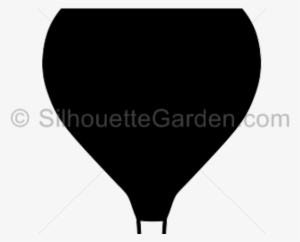 Hot Air Balloon Clipart Silhouette - Chimia Prieten Sau Dusman
