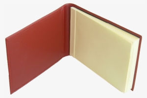 Red Leather Notepad W/replaceable Tear-off Sheets - Notepad++