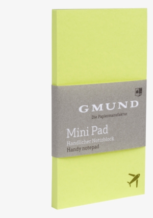 Mini Pad Gmund Flugzeug, Lime Green - Airplane