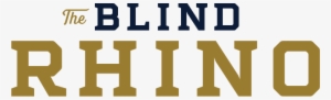 The Blind Rhino - Blind Rhino Logo