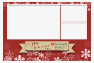 Fanshaweholiday2017 Template Overlay - Portable Network Graphics