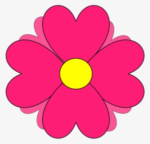 Dibujo De Flores Png - Flor Rosa Desenho Png